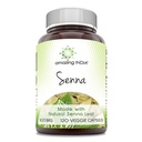 令人惊奇的印度 Senna(带有天然 Senna 的马德) 每服务 120 个 Veggie Capsules 补编 QQ N-GMO QQ Glute-Free