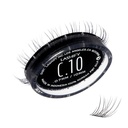 Lashify Curl 10mm Gossamer DIY 目光扩展 补充 黑 易 假目光 自然外观
