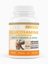 Glucosamine Chondroitin 配有 Turmeric & MSM – 机动性和灵活性支持 – 60 Veggie Capsules