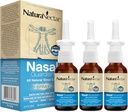 NaturaNectar Bee Propolis Nasal Spray Saline Sinus Rinse & Relief 纯巴西Propolis & Informedients – Gentle & no Burning Sensation – Nasal Guardian – 伦理养蜂 → 1 FL Oz → 3 Pack