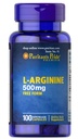 清教徒的骄傲L-Arginine 500毫克,心脏健康支持,100个计数