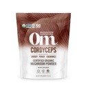 OM 蘑菇 Cordyceps Powder 7.05 oz(100名服务员) — Organic, Vegan, Non-GMO, Gluten Free — Energy, Stamina & 耐力支持 — 适应性超食品用于体育,性能,平滑和茶叶