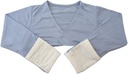 锌-填充的Rayon Eczema 面部反切片 袖盖 Vest (24Months Bule)
