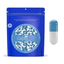 Capsuline 彩色尺寸 0 空 Gelatin Capsules 蓝白1000 伯爵 & Halal 认证 & Gluten Free