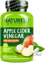 NATURELO Apple 苹果苹果醋醋卡普尔-天然ACV 配以母辅 男与女用于解毒,清洁和体重管理 - 120维根卡普尔