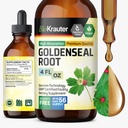 BIO KRAUTER 金色纹章 - Vegen Lung Cleanse & Detox - 金章草药补充 - 酒精和糖自由滴 - 4 Fl.Oz.