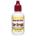 NutriBiotic – Ear drops, 1 Fl Oz – Gentle & Soothing Ear 支持葡萄果种子提取和茶树油 – Vegan – 没有GMOs & Gluten 的无药生产 – Gluten