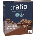 软烤巴、巧克力布朗尼、1克糖、Keto Friendly、5.34 oz(6巴)