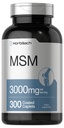 Horbäach MSM 补充 + 3000mg + 300 加合卡片 → 甲基磺酰甲烷 配有钙 → Vegetarian, Non-GMO, Gluten Free