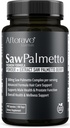 Saw Palmetto Premium、促进最佳毛发生长的Scalp健康、球体强力、头部损失保护、前列腺和尿道健康以及男性免疫综合支持