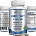 男子前列腺支持公式 - Saw Palmetto, Plant Sterol, 33 Herbs, Bladder Control Pills 以减少频繁的 Urination 和 DHT 阻断器 防止头发丢失 | 前列腺补充 | 90 Capsules