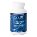BRAINMD 阿门博士 关注支持 - 90 Capsules - 促进精神焦点和抑制控制 - Gluten Free - 30 services