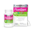 Florajen Kids Probiotic - 每日Gut & Immune 支持儿童 6个月和6个月以上 - 便秘、布局、消化和消化救济 - 为新鲜性和可能性冷藏 - 60 Capsules