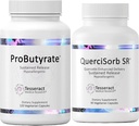 魔方Gut & Immune支持套装 – Probutyrate 600mg & QuerciSorb SR Quercetin 400mg, 120 + 90 Capsules, 胃肠和Immune 健康, 假致性