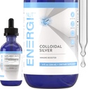 ENERGI 类银液体,免疫支持补充,成人和儿童的豁免制度补充,类银滴或喷雾,8 Fl Oz瓶