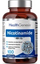 B-3 Nicotinamide 500 mg 100 Caps - Nicotinic 氨酸Niacin 天然无氟维生素配方 - 支持皮肤细胞健康
