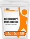 Bulk Assupports.com Cordyceps 蘑菇提取器 - Cordyceps Sinensis, 蘑菇补充剂 - Vegan & Gluten Free, 每架服役2g, 1kg (Pack of 5) (11磅)
