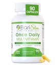 BariSlim Once Daily Bariatric 多维特敏 Capsule - 45 mg of Iron - Bariatric Vitamin - 包括胃旁塞和胃袖在内的产后外科补充 90天供应