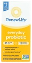 每天更新生命 Probiotic Capsules, Daily Supplements 支持尿液、消化和免疫健康, L. Rhamnosus GG, 乳制品、大豆和无葡萄糖, 15亿 CPU, 30 Counter
