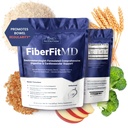 1MD 营养 FiberFitMD - Potent 消化和心血管支持 - 男女健康补充 - 高纤维粉末 - 30天