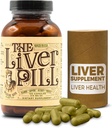 肝丸 120 Capsules - Herbal Liver Cleanse Detox & 修复药丸,配有Burdock Root, Milk Thetle, Rosemary, 和 Flax种子 - 非GMO, 有机和天然活体 Detox Pills供男女使用