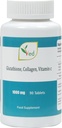 L Glutathione 1000mg x 90 平板电脑,每表500mg L-Glutathione、300mg Collagen和200mg维生素C