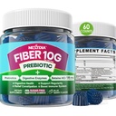 Fiber Gummys for Adults, Sugar Free 10g Prebiotic Fiber 配有消化酶, Probiotics & 100mg Betaine for Digestive & Gut Health and regulated Bowel Movement, Vegan, Gelatin Free, 60ct) 配有消化酶的食前纤维补充, Probiotics & 100mg Betaine for Digestive & Gut Health and Regurede Bowel Movement, Vegan, Gelatin Free, 60ct