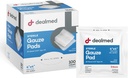 4’’x4’’Sterile Gauze Pades(100个计数)可处理和单独包装的医用Gauze Pades、急救箱和医疗设施伤病护理产品(包1)