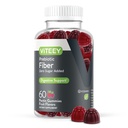 Viteey Prebiotive Fiber Gummys for Adults, 4g - Gut健康与消化溶性纤维补充Gummys - 零糖添加, Vegan, Gluten-free - 60 Counters