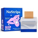 NuStripsTM 快速溶解睡眠带 5 mg Melatonin, Valerian Root, L-Theanine & Vitamin B6 – 蓝莓火焰 - 自然睡眠援助, Vegan, Non-GMO, Gluten Free – Fall Asleep Fast (30 条)
