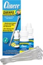 Clinere Earwax 切除工具、安全而轻便的清洁耳蜡、Itch Relief、即时工作 5oz Carbamide Peroxi、2 x 5 Fl Oz和12根棍