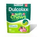 Dulcollax Saline 含盐软化菜, Gentle Contipation Relief, Mixed Berry Flavor, 镁1200 mg, 60 mg