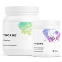THORNE - 性能动力 Duo - 氨基复合物 + Creatine Combo for Energy, Lean Muscle, 和耐力 - NSF 体育认证 - 30 - 90