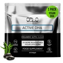 Orlo DHA – Vegan DHA 补编(EPA & DHA) – Omega 3 Fish Oil & Krill 替代品 – 工厂型 Omega-3 Algae Oil – Brain & Heart Supports (60 Mini Burpless Softgels) (英语).
