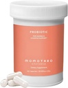 MOMOTARO APOTHECA 妇女阴道和消化剂有机增生剂,25亿 CMFU - 预生和乳房杆菌混合增生剂 - 女性健康阴道和植物 - 30 Capsules