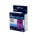 Flents Protechs Foam Ear Plugs, 10 Pair with case for Sleeping, Snoring, Loud noise, 旅行,音乐会,建筑,学习,工作,射击,NRR 33,紫色,可处置,美国制造