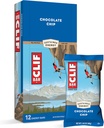 CLIF BARS - 能量棒 - 巧克力芯片 - 用有机 Oats制造 - 植物基食品 - 蔬菜 - Kosher(2.4 Ounce蛋白棒,12个计数) 包装 May Vary