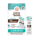 GuruNanda Premixed Saline Packets for Nasal Rinse (120 Count), All Natural Sinus Rinse Packets to Help with Alergies & Control Relief, 0.08oz each profile, 0.