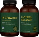 全球疗养中心 - Oxy-Powder & Candida Cleanse Kit - Colon Cleanser和天然Candida Cleanse的戒毒