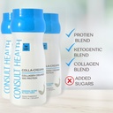 咨询健康 - Colla-Creama Collagen Creamer 补充剂 - 10g 蛋白质 - Ketogenic Blend - Powder Coffee Creamer - Coconut Oil,能量促进MCT Oil - 无添加糖 - 7.94 oz