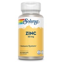 索拉莱锌50mg Immune支持卡普勒斯,100 Counter, Vegan,南瓜种子