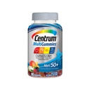 Centrum Multimies Gummy Multivitamin for Women Plus, 配有维生素D3, B6和B12, 多维特敏/多矿补充剂 - 90 Counter