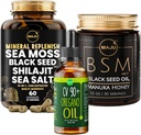 马朱超级食品 Oregano Oil, BSM No. 1 和矿物质补充卡普尔