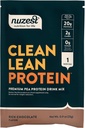 Nuzest - Pea蛋白粉 - Clean Lean protein, Premium Vegan 植物基蛋白粉, 乳品自由, Gluten Free, GMO Free, 自然甜蛋白摇晃, 富巧克力, 1 服务, 0.9 oz