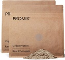 ProMix 营养植物维冈蛋白粉 原始巧克力 - 豆蛋白和维生素 B-12 - " 健身和营养摇摆、滑动、烧烤和烹饪食谱 - 5英镑(包2)