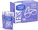 Atkins 巧克力焦糖 摩斯酒吧 5 + Nice'n 干净的污泥护林镜擦拭, 100 个