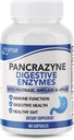 Arymar Pancrazyne Probiotics, 带有Amylase的消化酶, Protase, Lipase & Lactobacillus, Gut 健康与消化支持补编, 60 Capsules