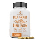 祖传补充野生捕食鱼蛋,24:00mg,Omega-3补充支持脑,心,生育和炎症健康,全食来源维生素D,K2,以及A,非GMO,180 Capsules
