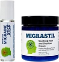 Migrastil Migraine 棍棒和软颈和肩部奶油