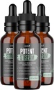 PotentStream Drops - 原始公式,天然液体补充,植物提取 100%天然,美国制造,3个月供应